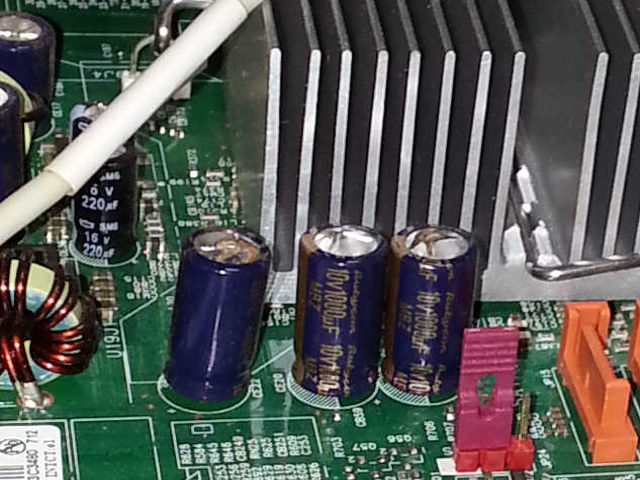 Indtørrede elektrolytkondensatorer